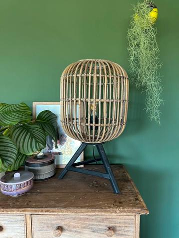 Mooie rotan lamp beschikbaar voor biedingen