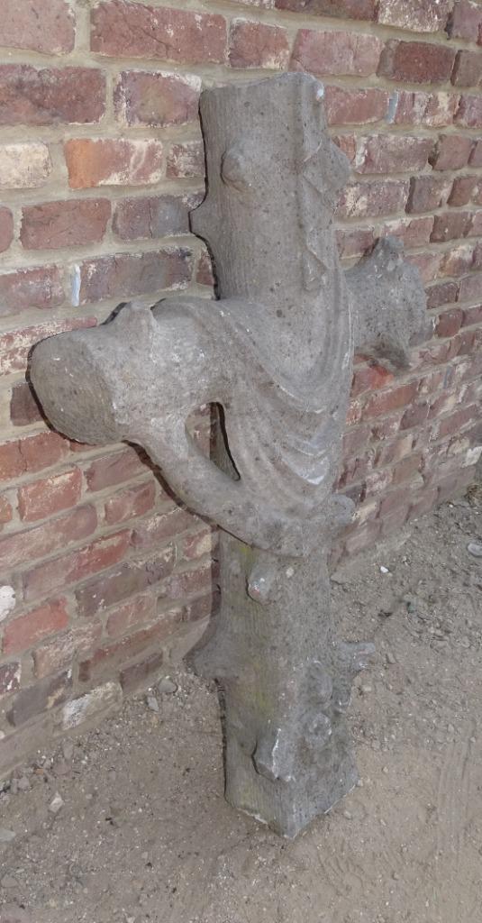 arduinen kruis van voor 1900 veldkruis, Antiek en Kunst, Curiosa en Brocante, Ophalen