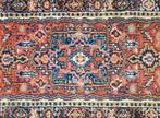 Handmade Persian wool Heriz runner orange India 80x461cm, Gebruikt, ., 200 cm of meer, .