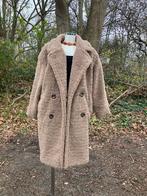 Nieuwe baggy teddy coat - Maat XXL, Kleding | Dames, Jassen | Winter, Ophalen of Verzenden, Nieuw, Maat 46/48 (XL) of groter, Beige