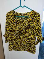 Pelagiza top panterprint geel/zwart maat S, Pelagiza, Geel, Ophalen of Verzenden, Zo goed als nieuw