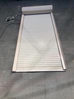 creme/beige electrisch deur rolluik br.1.03 x 2.30 mtr hoog, Ophalen, Gebruikt, 100 tot 150 cm, 200 cm of meer