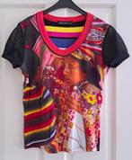 MarcCain marc cain kleurrijk shirt + gaas mouw N3 M 45302