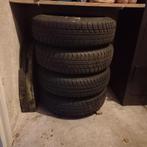 Winterbanden Uniroyal 155/80 R13 op stalen velgen, Ophalen, Gebruikt, Fiat