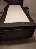 BOXSPRING 1persoons 90/200 TENCEL, Ophalen, 90 cm, Eenpersoons, Zwart