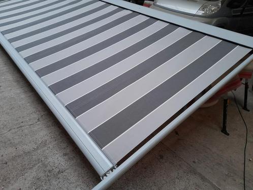 pergola zonnescherm weinor op 2 staanders 505 x 310., Tuin en Terras, Zonneschermen, Zo goed als nieuw, Knikarmscherm, Ophalen