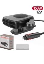 MASO Zwarte Elektrische Kachel Fan Plug In, Ophalen of Verzenden, Nieuw, Universele onderdelen