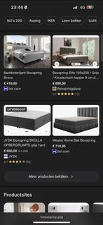 Bed & Bank - Weg voor €600!, Huis en Inrichting, Gebruikt, Driepersoons, 75 tot 100 cm, Ophalen of Verzenden