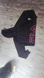 Fila Crop Hoodie - Maat S, Zwart, Nieuw, Ophalen of Verzenden, Maat 36 (S)