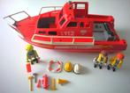 Erg gave Vintage Brandweerboot Playmobil, Ophalen of Verzenden, Zo goed als nieuw, Complete set