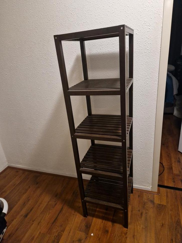 Ikea Opbergrek - Donkerbruin - Badkamer, Huis en Inrichting, Kasten | Stellingkasten, Ophalen