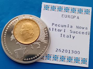 Penning Pecunia Nova Alteri Succedi Italy   beschikbaar voor biedingen
