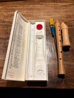 Moeck Sopraanblokfluit., Ophalen of Verzenden, Gebruikt, Sopraan of Sopranino, Met koffer, hoes of etui