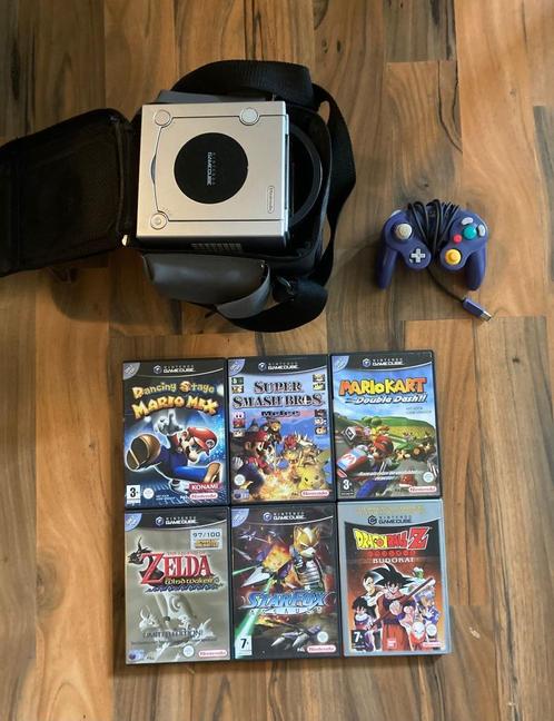 Nintendo Gamecube met spellen, Spelcomputers en Games, Games | Nintendo GameCube, Zo goed als nieuw, 3 spelers of meer, Vanaf 3 jaar