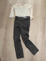 lange broek dames met top, Mango, Zwart, Ophalen of Verzenden, Zo goed als nieuw