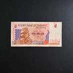 5 dollar Zimbabwe #008, Postzegels en Munten, Bankbiljetten | Afrika, Verzenden, Zimbabwe, Los biljet