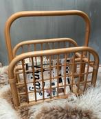 Vintage tijdschriften mand rotan, Ophalen