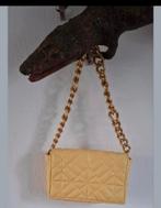 Handtas, Sieraden, Tassen en Uiterlijk, Tassen | Damestassen, Ophalen of Verzenden, Zo goed als nieuw, Geel, Handtas