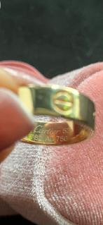 Orginele 18 karaat geel gouden Cartier Love ring ❤️, Goud, 17 tot 18, Ophalen of Verzenden, Dame