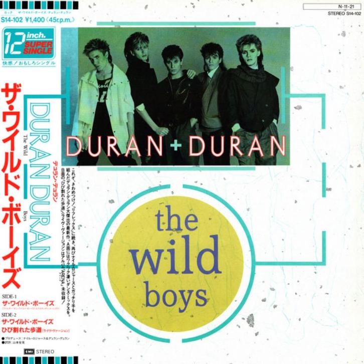 Duran Duran – The Wild Boys (Japan 1984), Cd's en Dvd's, Vinyl Singles, Zo goed als nieuw, Maxi-single, Pop, 12 inch, Ophalen of Verzenden