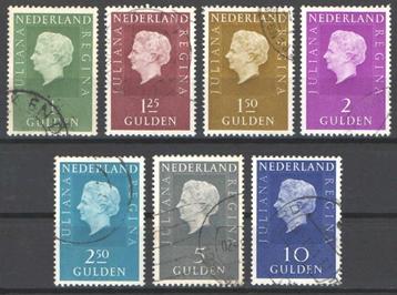 Nederland NVPH nr 952/8 gestempeld Koningin Juliana 1969-72 beschikbaar voor biedingen