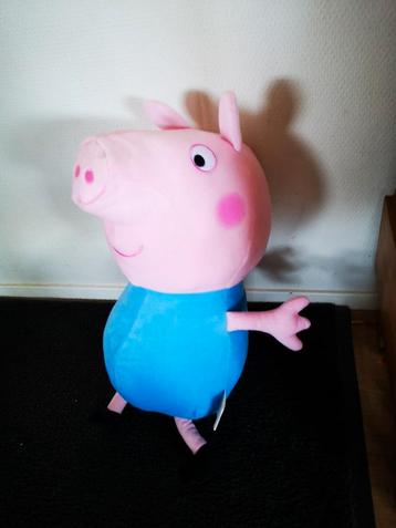 George knuffel peppa big, grote knuffel 