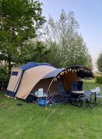 Te huur: Vouwwagen Cabanon, complete inboedel 4-8 pers €450