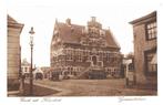 AK Klundert - Groet uit Klundert, Gemeentehuis, Verzamelen, Ansichtkaarten | Nederland, Verzenden, 1920 tot 1940, Gelopen, Noord-Brabant