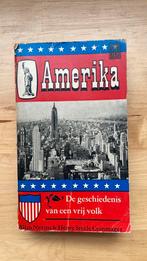 Amerika de geschiedenis van een vrij volk Nevins steele, Verzamelen, Speelkaarten, Jokers en Kwartetten, Ophalen of Verzenden