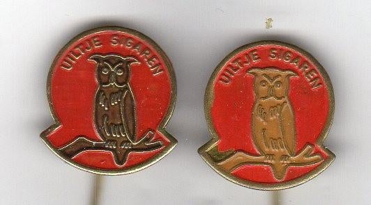 2 speldjes UILTJE SIGAREN (A4), Verzamelen, Verzenden, Gebruikt, Overige onderwerpen