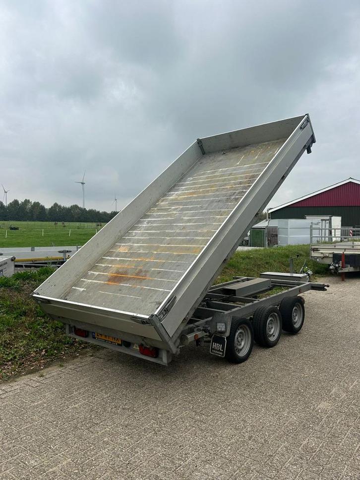 Henra tridem drieas kipper !!!, Auto diversen, Aanhangers en Bagagewagens, Zo goed als nieuw, Ophalen of Verzenden