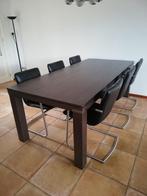 Grote CODAM eettafel 100x220cm, Huis en Inrichting, Tafels | Eettafels, 200 cm of meer, 50 tot 100 cm, Gebruikt, Rechthoekig