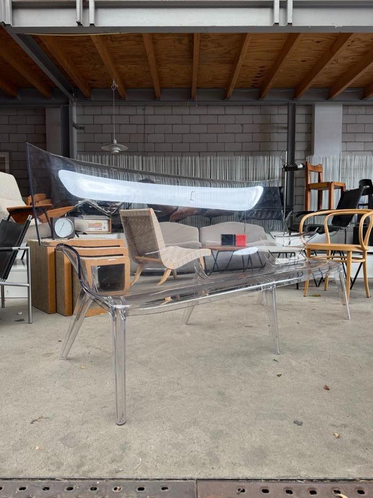 Kartell Uncle Jack Sofa by Philippe Starck, Huis en Inrichting, Banken | Bankstellen, Gebruikt, Rechte bank, Tweepersoons, 150 tot 200 cm