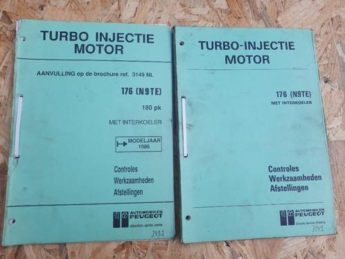 Werkplaatshandboek Peugeot 505 Turbo injectie 176   N9TE, Auto diversen, Handleidingen en Instructieboekjes, Ophalen of Verzenden