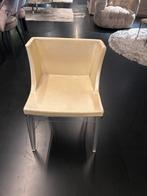 Kartell Elegante Crème Kleurige Stoel, Huis en Inrichting, Stoelen, Ophalen, Kunststof, Wit, Zo goed als nieuw