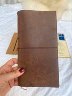 Midori Traveler’s Notebook + accessoires / leren agenda, Ophalen, Gebruikt