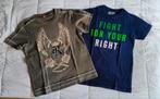 1 Nieuw R.Y.B. tshirt + 1x gedragen tshirt met tekst met 140, REDYELLOWBLUE, Ophalen of Verzenden, Zo goed als nieuw, Shirt of Longsleeve