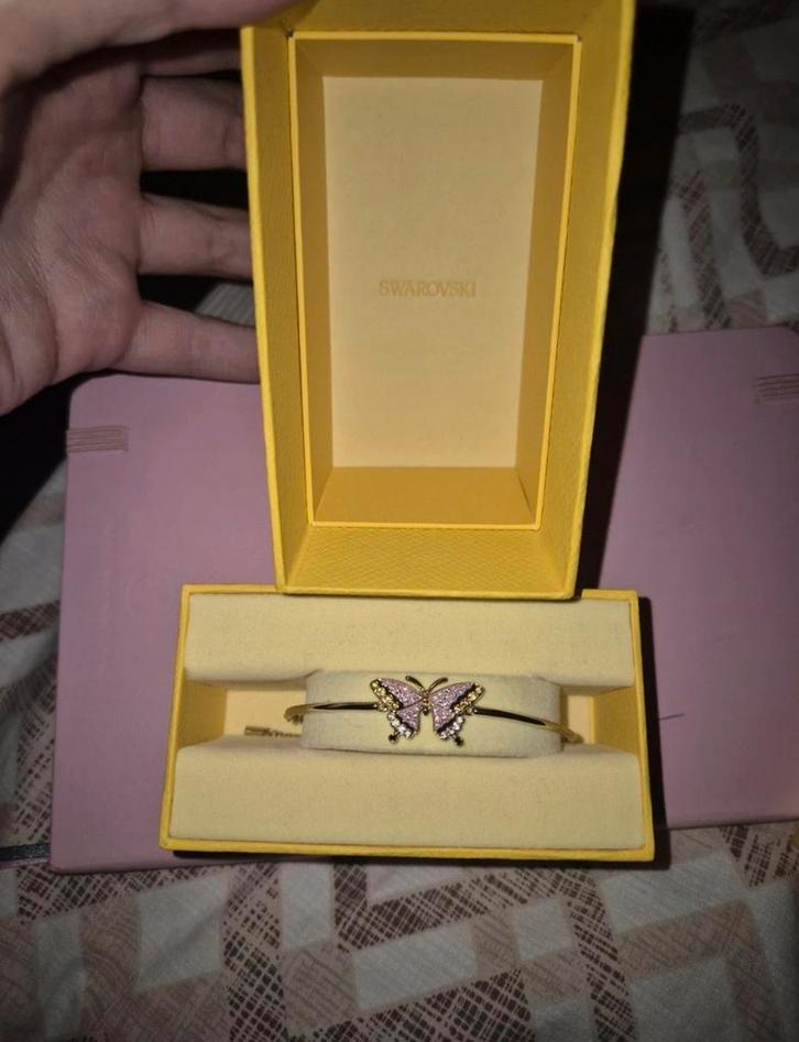 Swarovski Armband - Vlinder Design, Sieraden, Tassen en Uiterlijk, Armbanden, Ophalen of Verzenden