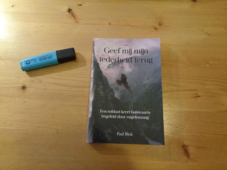 Paul Blok - Geef mij mijn tederheid terug, Boeken, Literatuur, Zo goed als nieuw, België, Ophalen