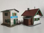 POLA H0 519+554 Compact seinhuis + Baanwachterswoning, Hobby en Vrije tijd, Modeltreinen | H0, Overige merken, Gebruikt, Gelijkstroom of Wisselstroom