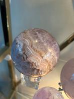 Crazy lace agaat en amethist bol, Ophalen of Verzenden, Mineraal