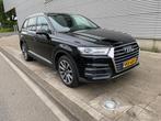 Audi Q7 2019 Zwart LINKS VOOR SCHADE, Auto's, 1940 kg, 4 cilinders, Zwart, Leder