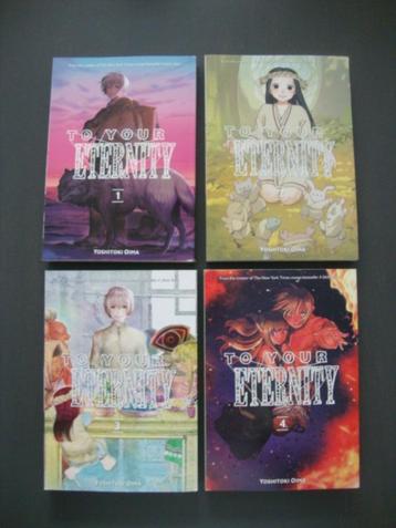 Engelstalige Manga Deel 1 t/m 4: To Your Eternity beschikbaar voor biedingen