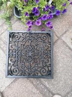 Gietijzeren planten trolley.. Lengte 29 cm. Breedte 29 cm?, Tuin en Terras, Deurmatten, Ophalen, Gebruikt, Gietijzer