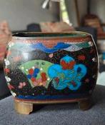 Cloisonné pot - 19e eeuw, Antiek en Kunst, Ophalen of Verzenden