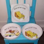 3 Kaasbordjes Kaas uit het vuistje / Brie op het broodje, Huis en Inrichting, Keuken | Servies, Ophalen, Overige stijlen, Aardewerk