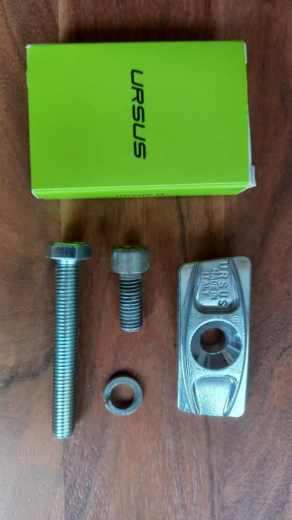 Ursus bevestigingsplaatje voor fietsstandaard, Fietsen en Brommers, Fietsaccessoires | Overige Fietsaccessoires, Nieuw, Ophalen