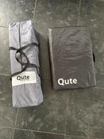 Qute Q-sleep Campingbedje ledikant matras hoeslaken, Ophalen, Zo goed als nieuw, Minder dan 140 cm, Matras