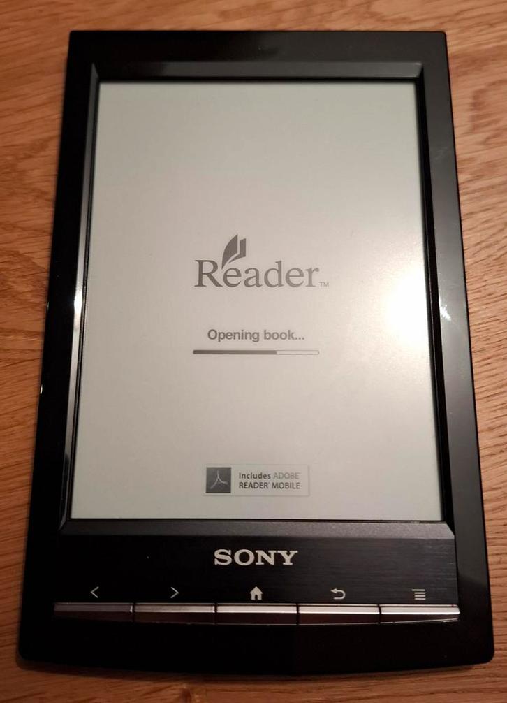 Sony PRS e-reader, Computers en Software, E-readers, Gebruikt, 6 inch of minder, 4 GB of minder, Touchscreen, Uitbreidbaar geheugen