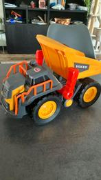 Dickie toys volvo kiepwagen met licht en geluid, Ophalen of Verzenden, Zo goed als nieuw